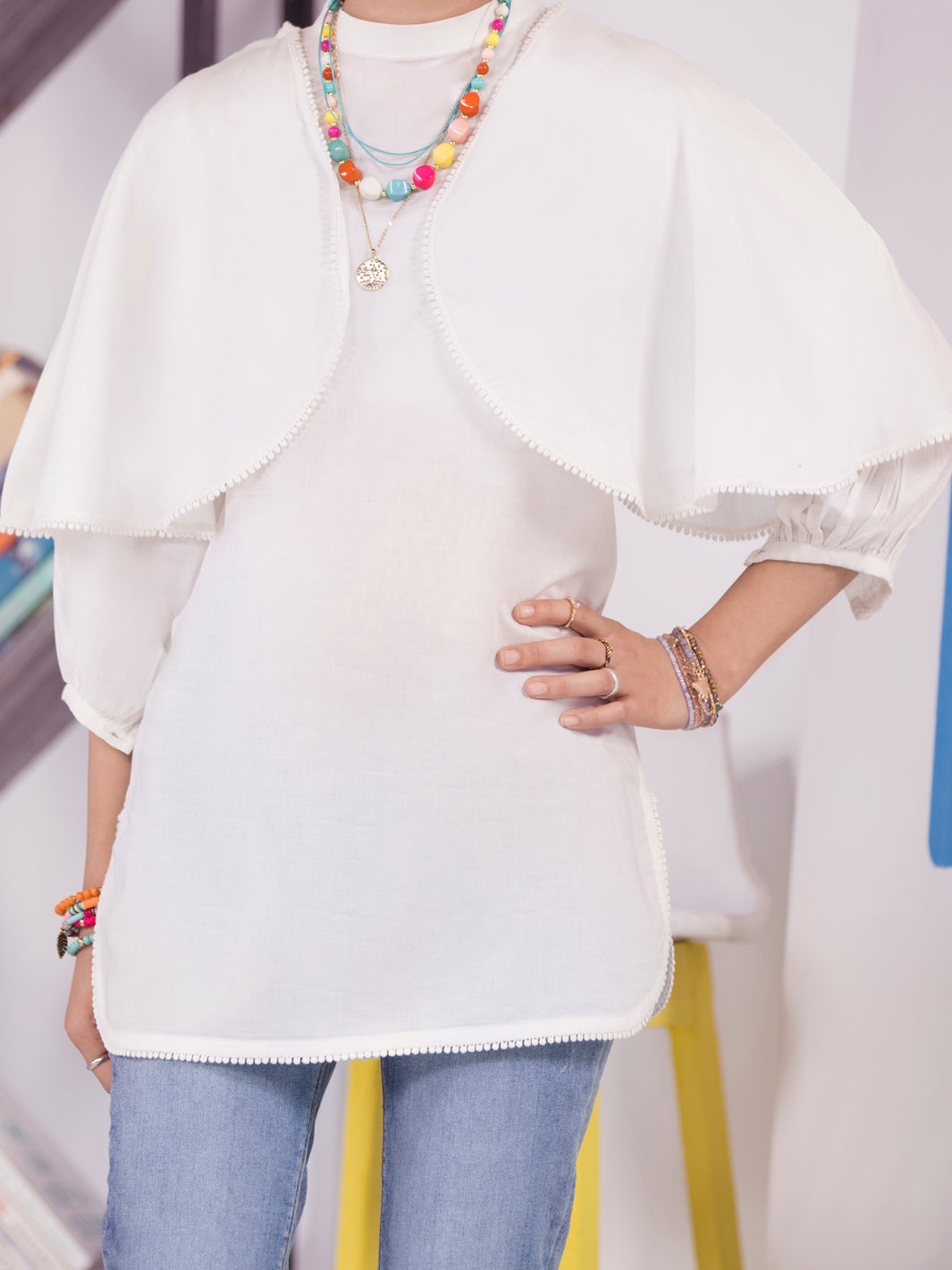 White Kurti - ALT-LK-1012