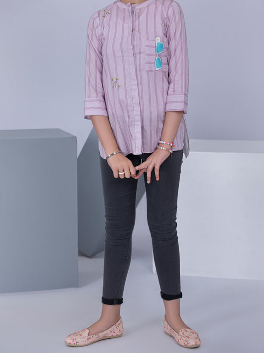 Light Purple Lawn Kurti - ALT-LK-1041