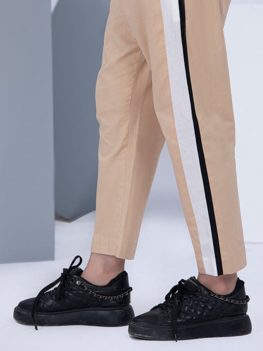 Beige Cambric Girl Trouser - ALT-T-1021