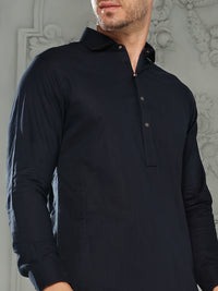 Blue Blended Kameez Shalwar - ALWA-KS-175