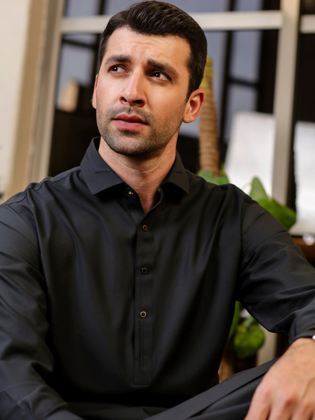 Green Kameez Shalwar - ALWA-KS-282