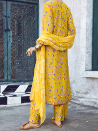 Yellow Lawn 3 Piece Unstitched - ALP-3PS-1293