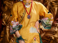 Yellow Khaddar 3Pc Stitched - AWP-3PS-283
