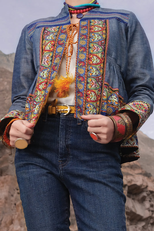 Blue Denim Jacket - JT-242