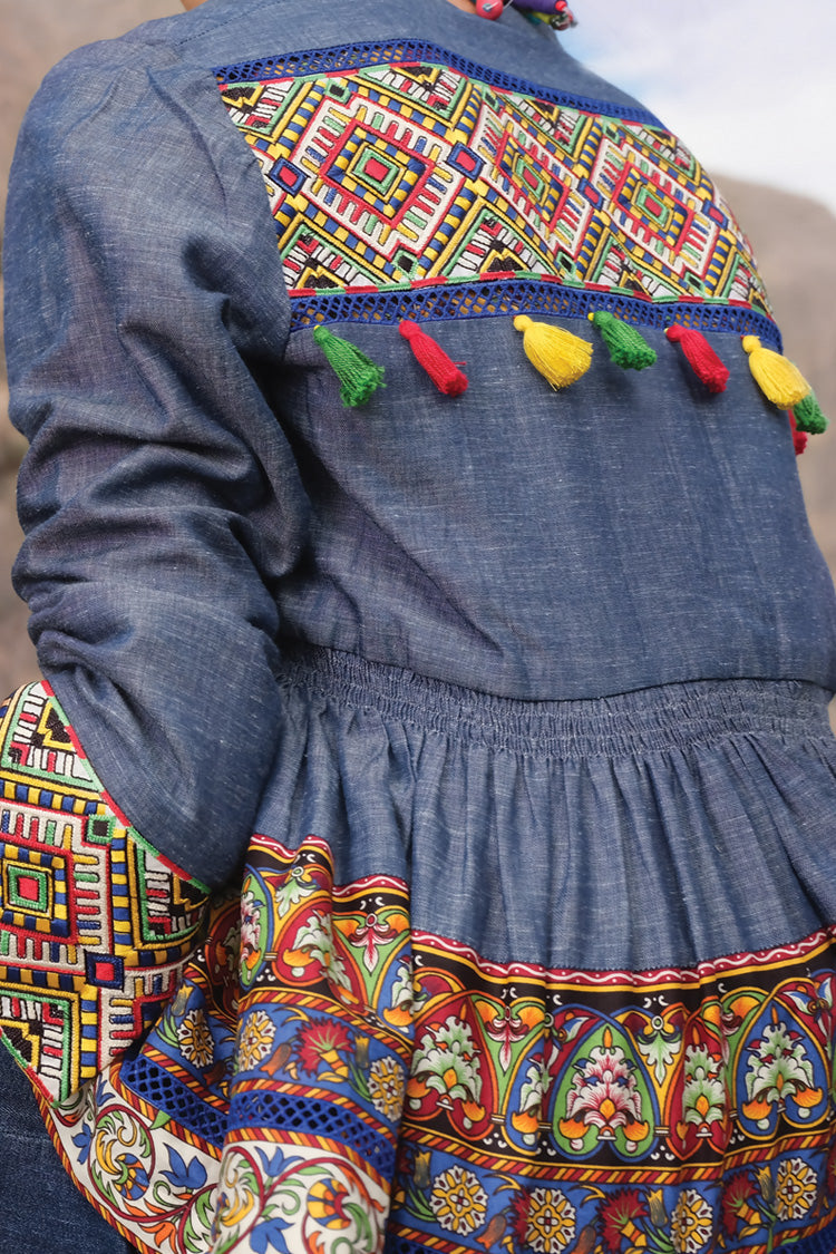 Blue Denim Jacket - JT-242