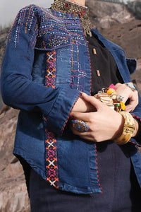 Blue Denim Jacket - JT-243