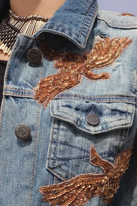 Blue Denim Jacket - JT-244