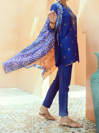 Blue 2Pc Formal Stitched - AL-2PS-LS-320