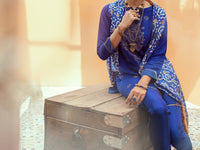 Blue 2Pc Formal Stitched - AL-2PS-LS-320