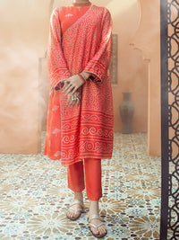 Pink 2Pc Formal Stitched - AL-2PS-LS-322
