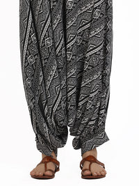 Black-White Women Trouser - AL-T-508