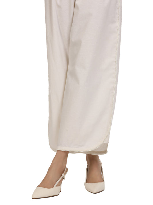 Off White Women Trouser - AL-T-490