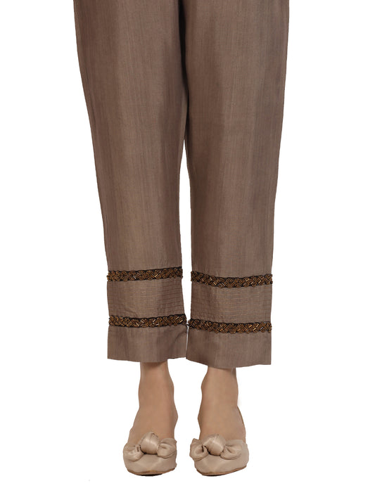 Coffee Brown Women Trouser - AL-T-489