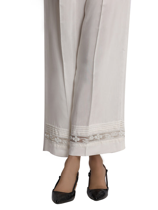 White Women Trouser - AL-T-502