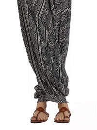 Black-White Women Trouser - AL-T-508