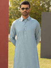 Light Blue Kameez Shalwar - ALWA-KS-265