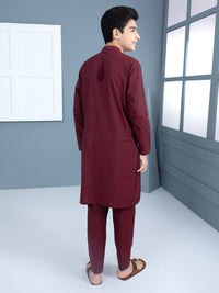 Maroon Kurta Trouser - ALT-KT-012