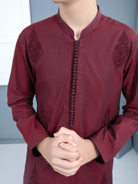 Maroon Kurta Trouser - ALT-KT-012