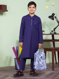 Purple Kurta Trouser - ALT-KT-014