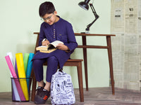 Purple Kurta Trouser - ALT-KT-014