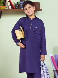 Purple Kurta Trouser - ALT-KT-014