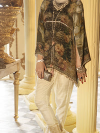 White Crepe Tunic - LK-070