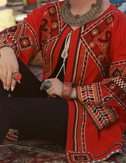 Red Woolen Kurti - Almirah