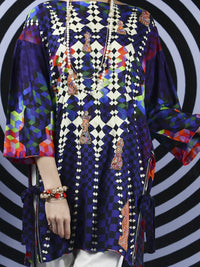 Purple Linen Tunic - LK-215