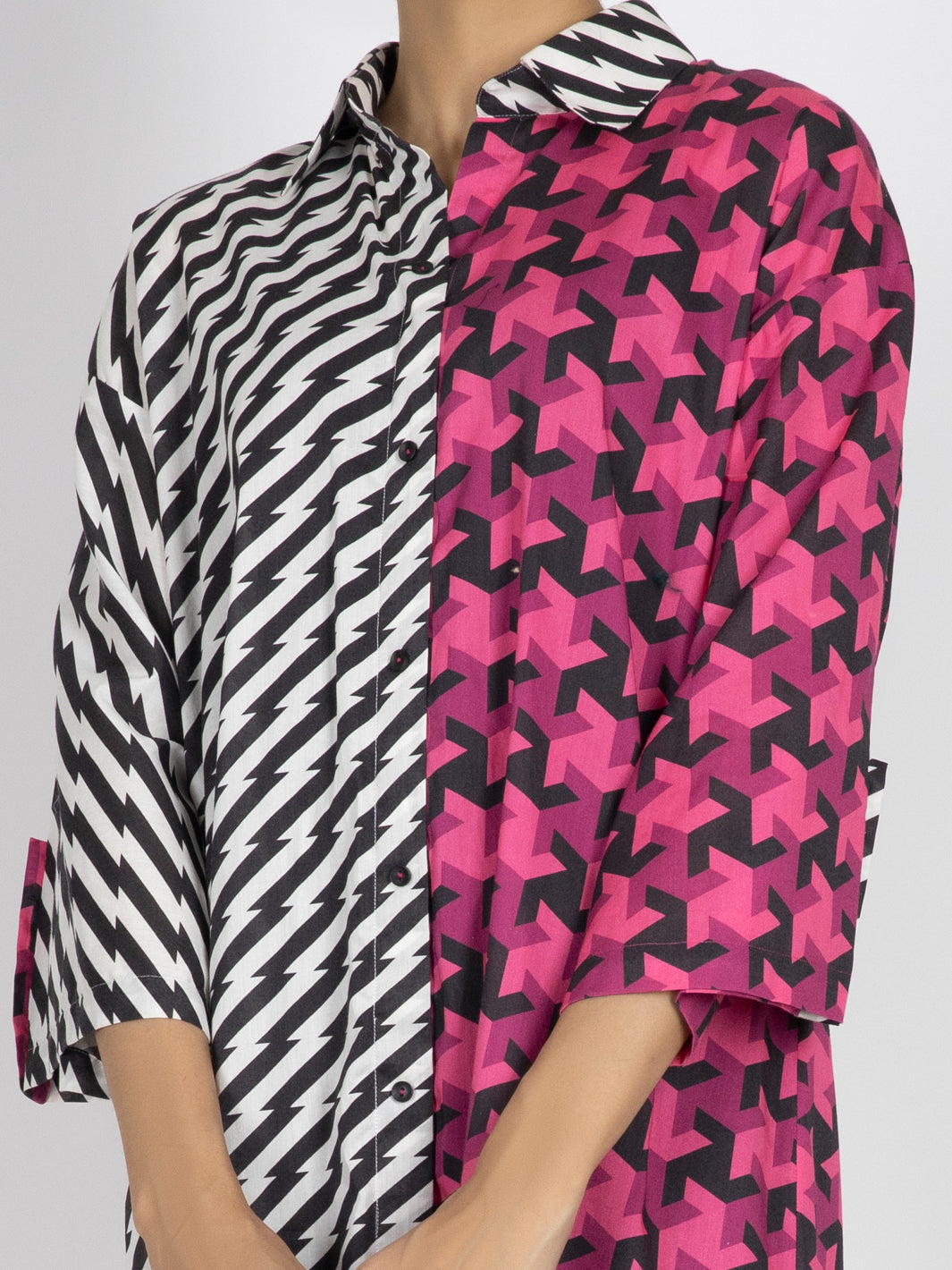 Multicolor Cambric Tunic - AWP-LK-473