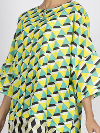 Multicolor Cambric Tunic - AWP-LK-478