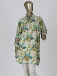 Off White Cotton Tunic - LK-513B