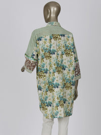 Off White Cotton Tunic - LK-513B