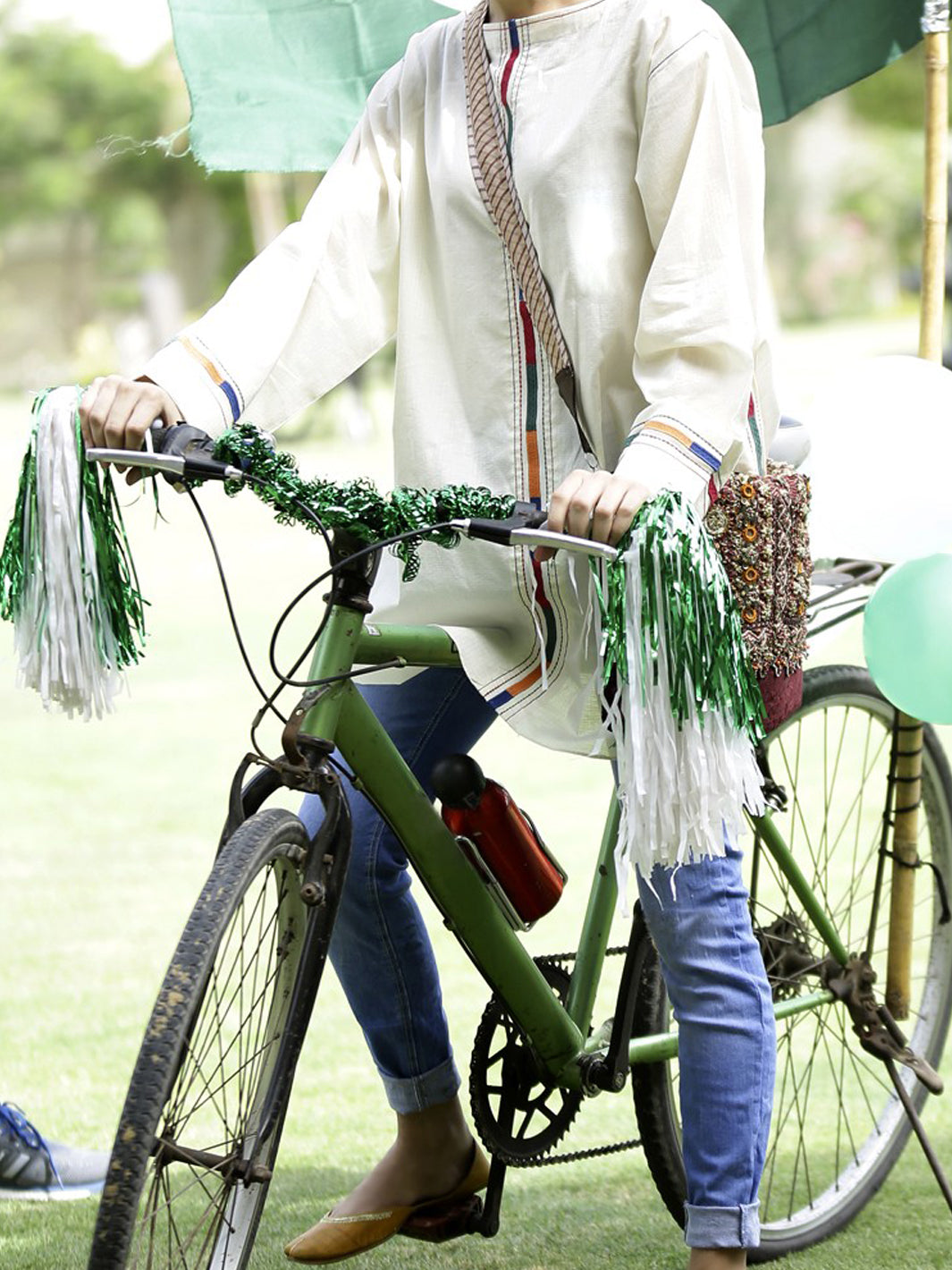 Off White Tunic - LK-633
