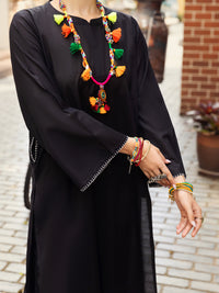 Black Lawn Tunic - AL-LK-871
