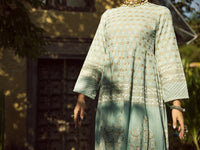 Sky Blue Yarn Dyed Tunic - AL-LK-879