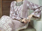 Lilac Yarn Dyed Tunic - AL-LK-882