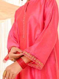 Pink Silk 2Pc Stitched - ALCR-2PS-LKS-1056
