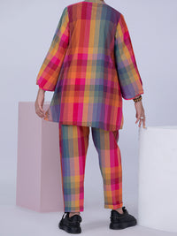 Multicolor Yarn Dyed 2 Piece Stitched - ALT-2PS-LKS-1059