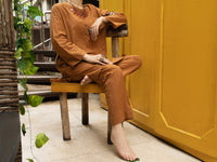 Brown Cotton 2Pc Stitched - ALCR-2PS-LKS-1067