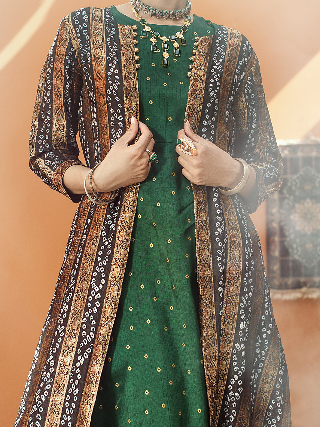 Green 2 Piece Formal Stitched - AL-2PS-LS-321