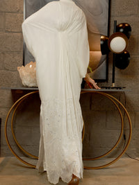 White Georgette 2Pc Formal Stitched - AL-2PS-LS-337