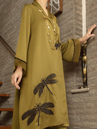 Green 2 Piece Formal Stitched - AL-2PS-LS-367