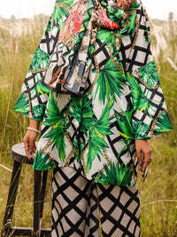 Green Silk 3Pc  Formal Stitched - AL-3PS-LS-383