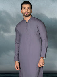 Lavender Blended Men Unstitched Fabric - AL-Nizam-22