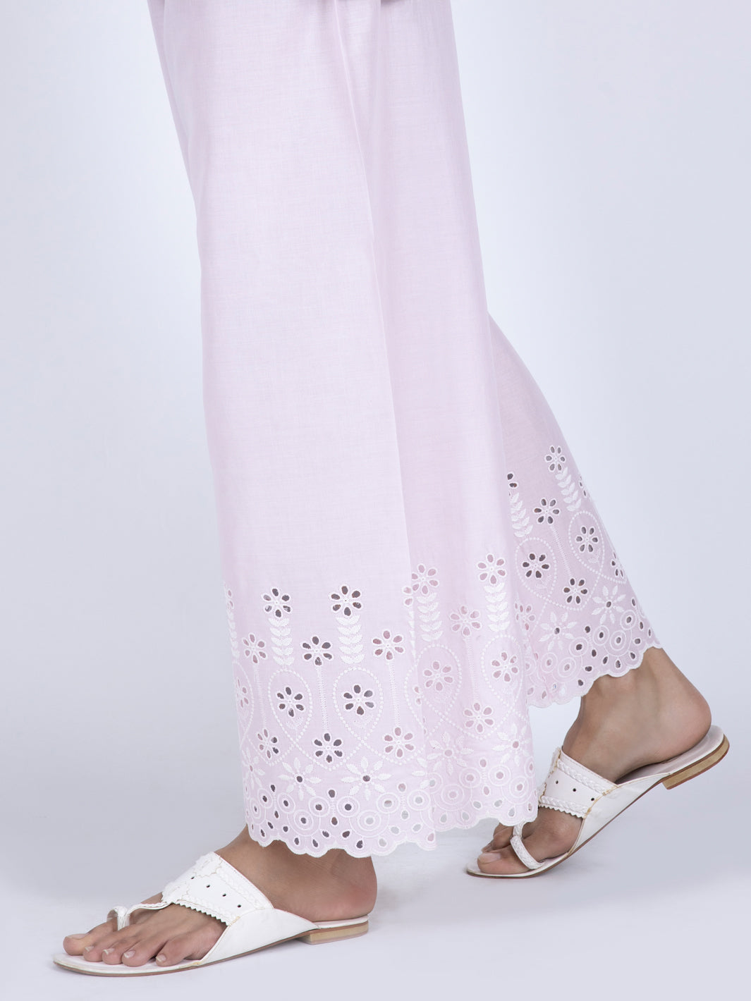 Pink Lawn Trousers - AL-T-639