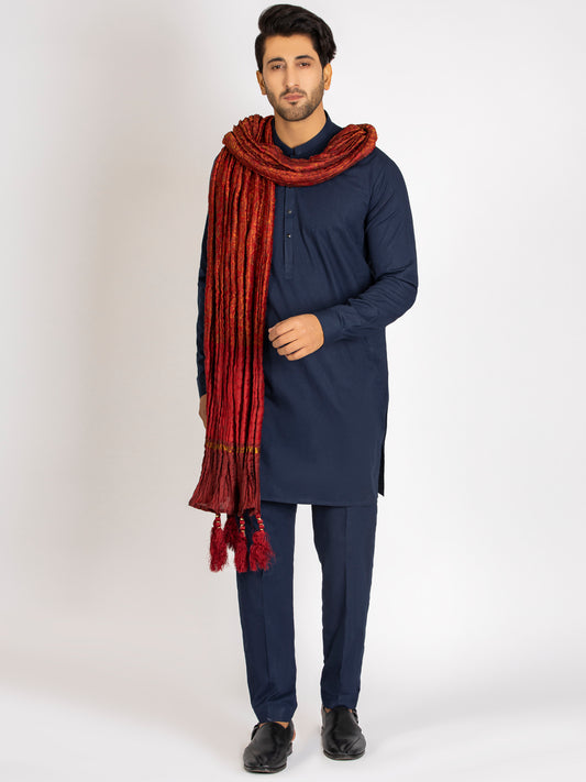 Red Stole For Men - AL-MST-015