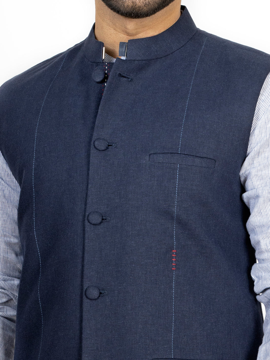 Blue Waistcoat - ALCR-WC-006