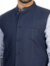 Blue Waistcoat - ALCR-WC-006