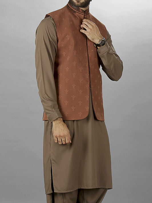 Brown Waistcoat - WC-107
