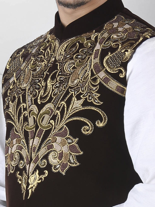 Brown Waistcoat - WC-132